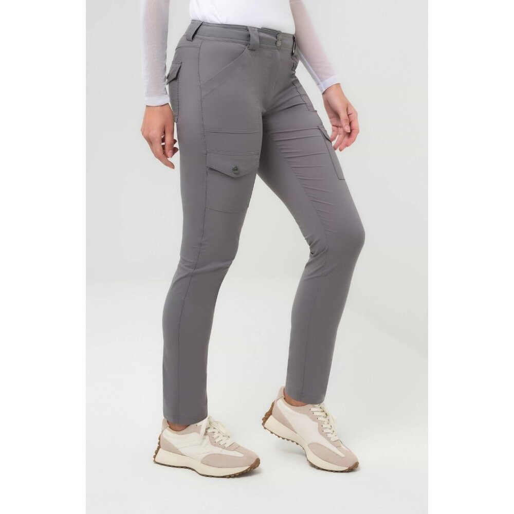 ANATOMIE NWT Kate Gray Cargo Skinny Pant Size (XS) Travel Casual Lux Minimalist